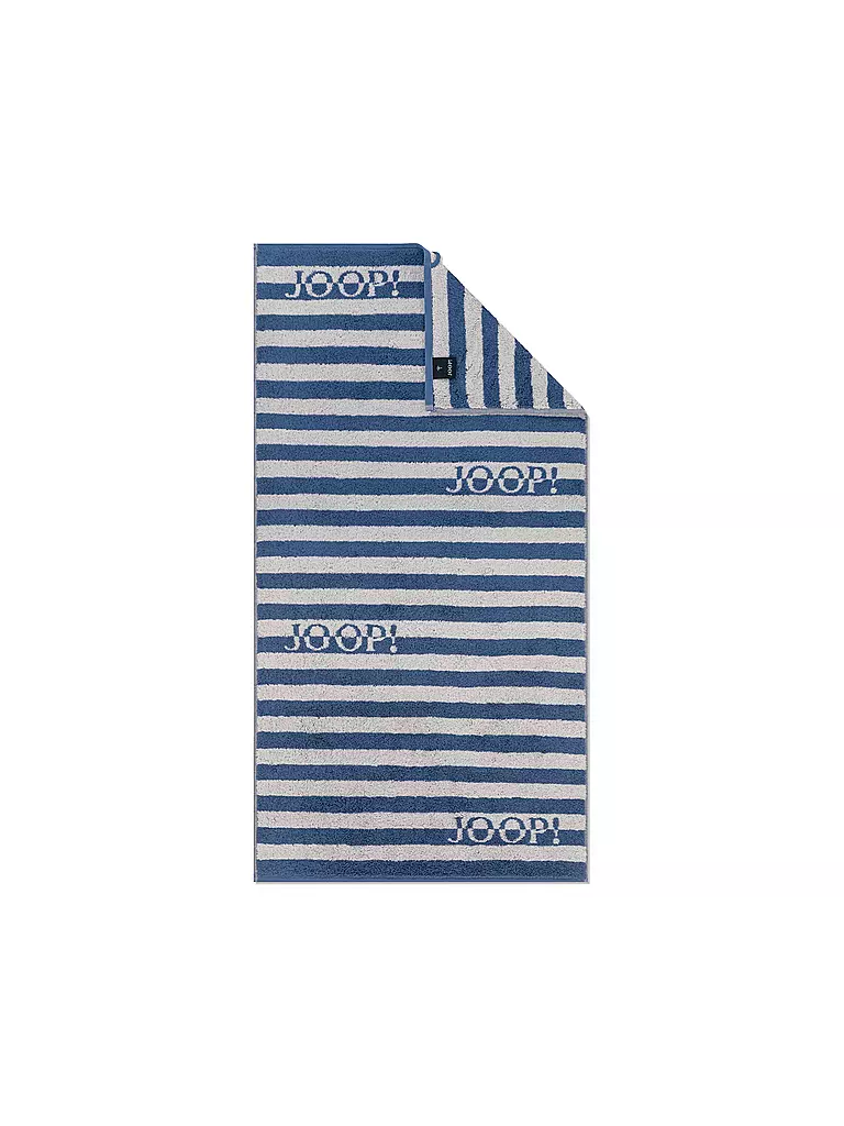 JOOP | Telo doccia SPLIT STRIPES 80x150cm Ocean | Blu scuro