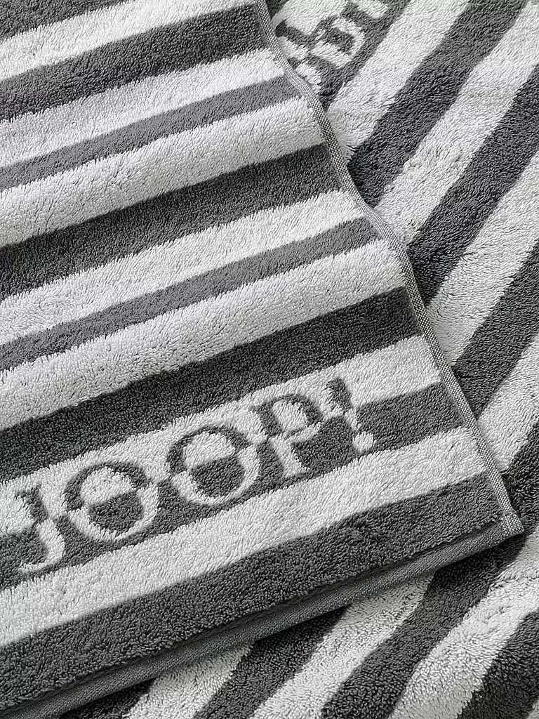 JOOP | Telo doccia SPLIT STRIPES 80x150cm Pietra | Grigio