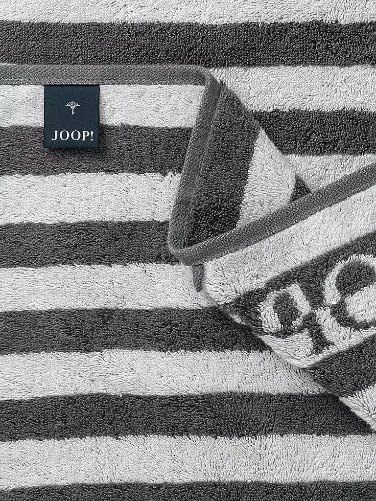 JOOP | Telo doccia SPLIT STRIPES 80x150cm Pietra | Grigio