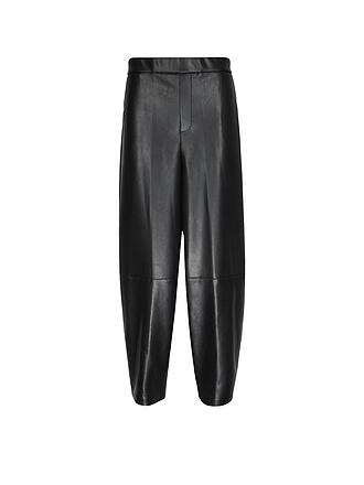 JOSEPH RIBKOFF | Pantaloni in similpelle Barrel Leg 7/8