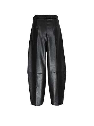 JOSEPH RIBKOFF | Pantaloni in similpelle Barrel Leg 7/8