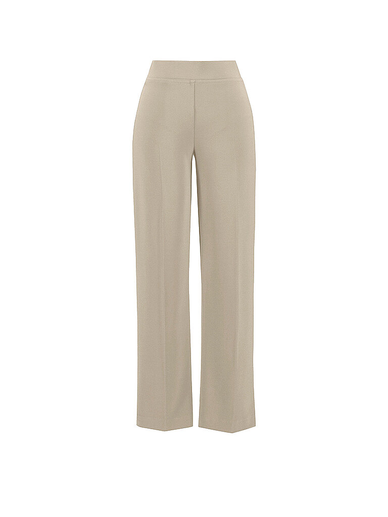 Pantaloni Wide Leg crema 50