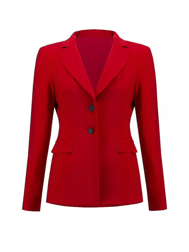 JOSEPH RIBKOFF | Blazer in Lederoptik  | Rosso