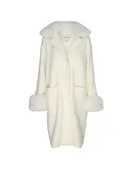 JOSEPH RIBKOFF | Cappotto effetto pelliccia | Crema