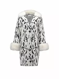 JOSEPH RIBKOFF | Cappotto in pelliccia sintetica | Crema
