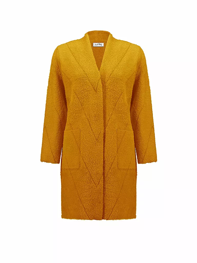 JOSEPH RIBKOFF | Cappotto in pelliccia sintetica | Senape