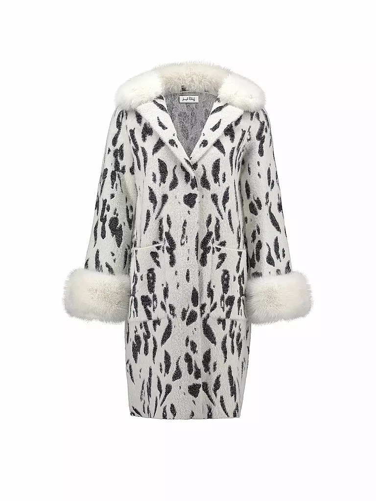 JOSEPH RIBKOFF | Cappotto in pelliccia sintetica | Crema