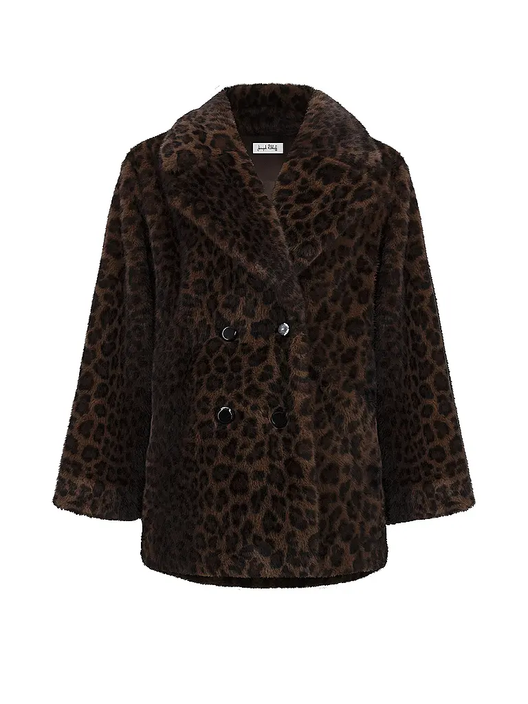 JOSEPH RIBKOFF | Cappotto in pelliccia sintetica | Nero