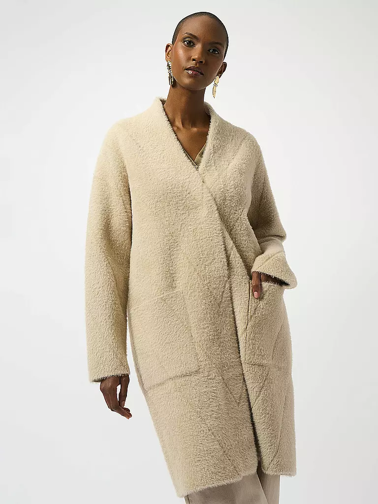 JOSEPH RIBKOFF | Cappotto in pelliccia sintetica | Beige