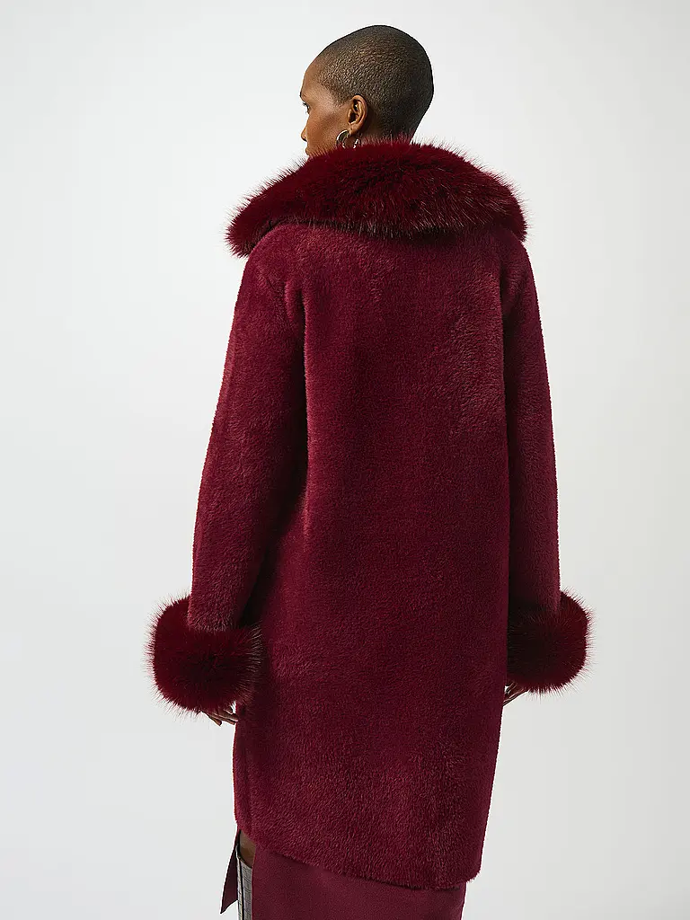JOSEPH RIBKOFF | Cappotto in pelliccia sintetica | 
