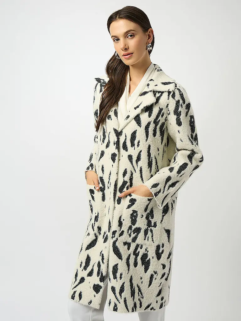 JOSEPH RIBKOFF | Cappotto in pelliccia sintetica | Crema