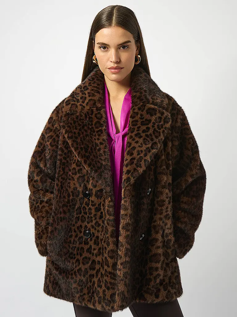 JOSEPH RIBKOFF | Cappotto in pelliccia sintetica | 