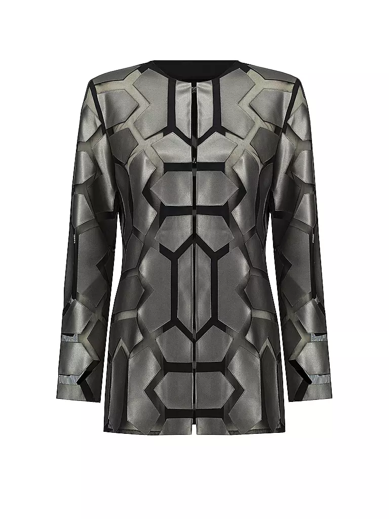 JOSEPH RIBKOFF | Jäckchen in Lederoptik | Argento