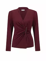 JOSEPH RIBKOFF | Langarmshirt | Rosso scuro