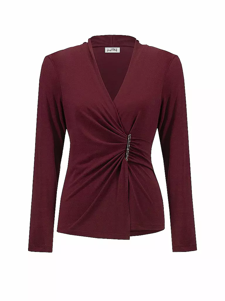 JOSEPH RIBKOFF | Langarmshirt | Rosso scuro