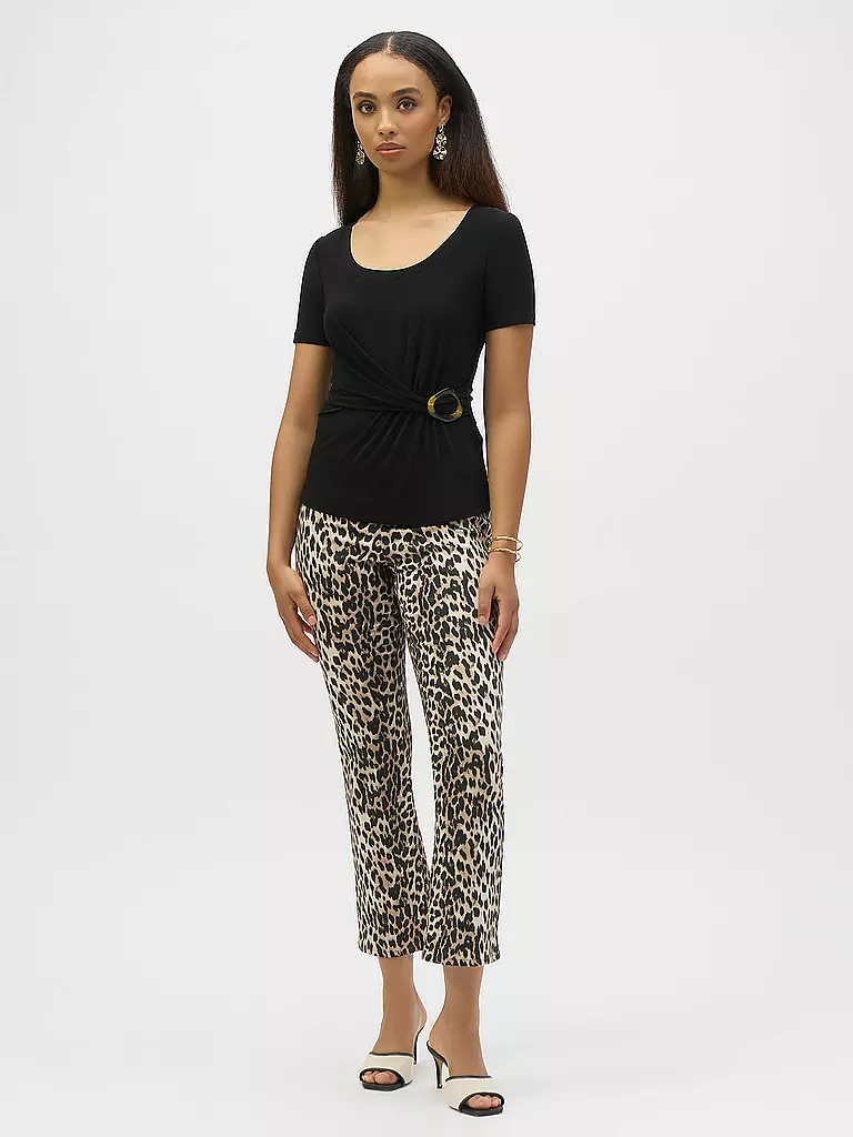 JOSEPH RIBKOFF | Pantaloni 7/8 Flared Fit | Beige