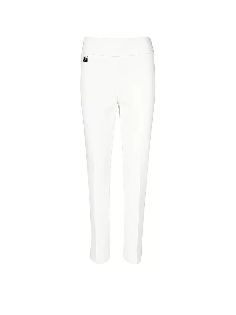 JOSEPH RIBKOFF | Pantaloni a vita alta slim fit | Crema