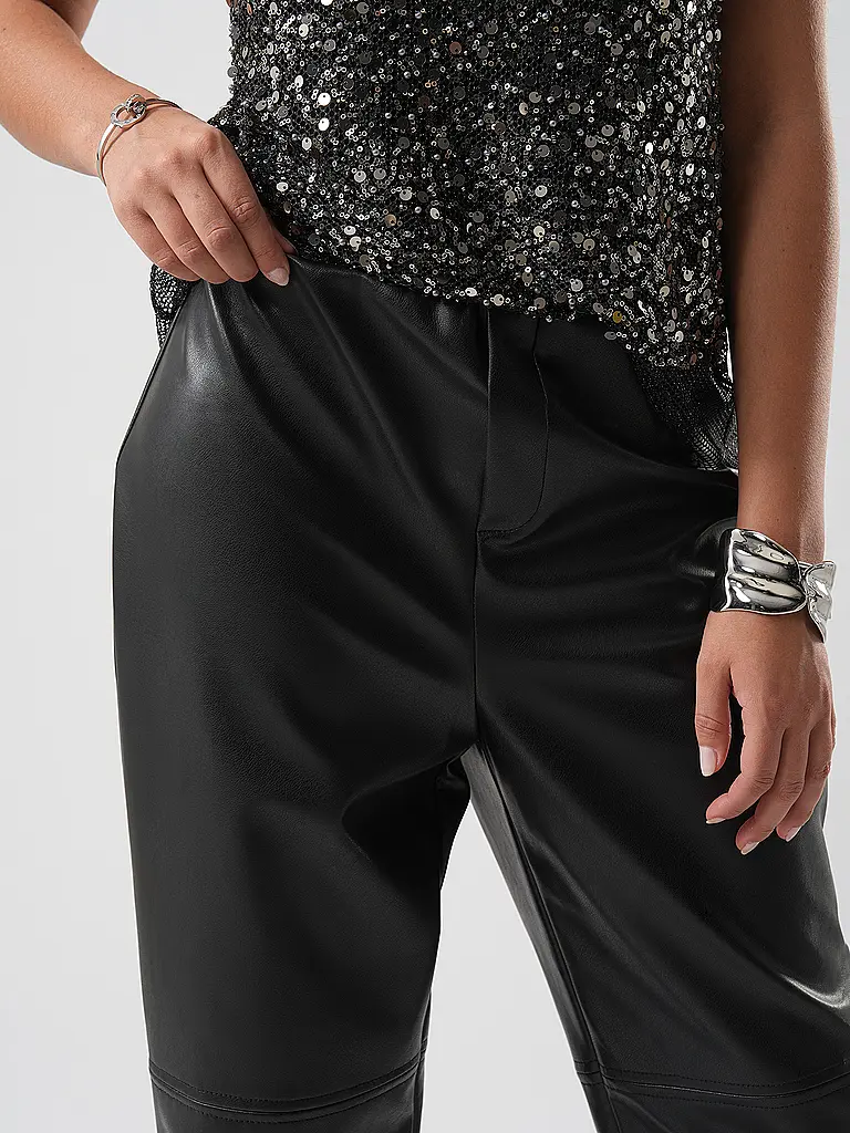 JOSEPH RIBKOFF | Pantaloni effetto pelle | 