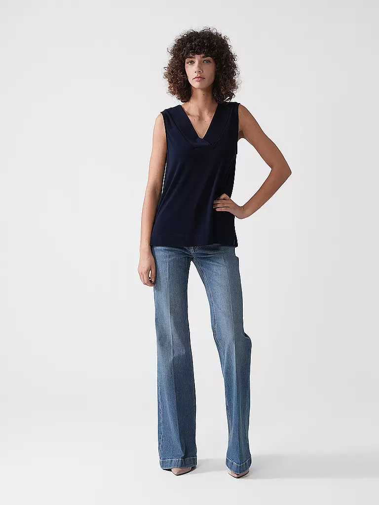 JOSEPH RIBKOFF | Top | Blu scuro