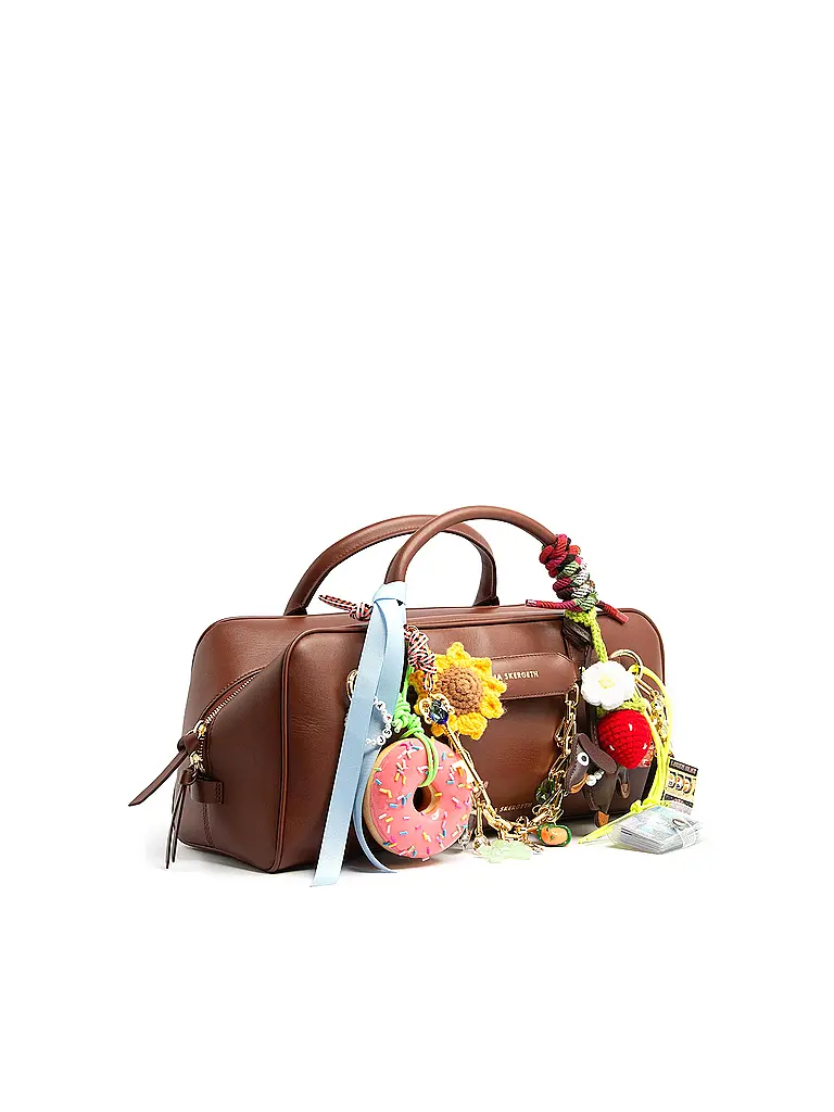 JULIA SKERGETH | Borsa in pelle - Borsa a mano BORSA A MANO MEDIA | Marrone