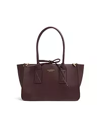 JULIA SKERGETH | Ledertasche - Shopper Medium | Rosso scuro
