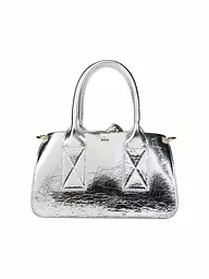JULIA SKERGETH | Ledertasche - Shopper Small | Argento