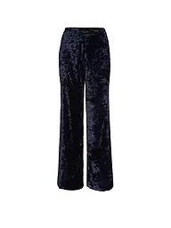 JUNE FRIDAYS | Pantaloni di velluto a gamba larga | Blu scuro