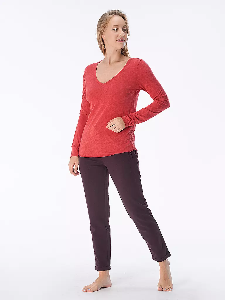 JUVIA | Maglietta Loungewear | Rosso