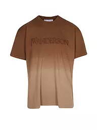 JW ANDERSON | T-shirt LOGO GRADIENT TEE | Marrone