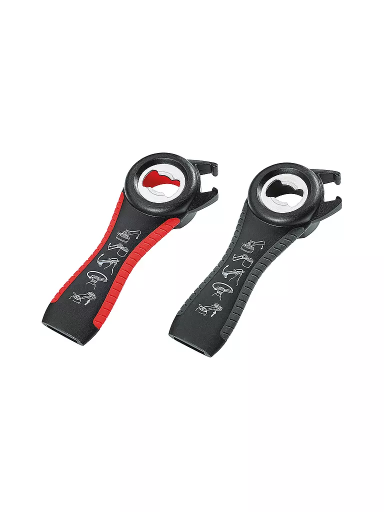 KÜCHENPROFI | Apribottiglie universale BUTLER 14cm Nero | Nero