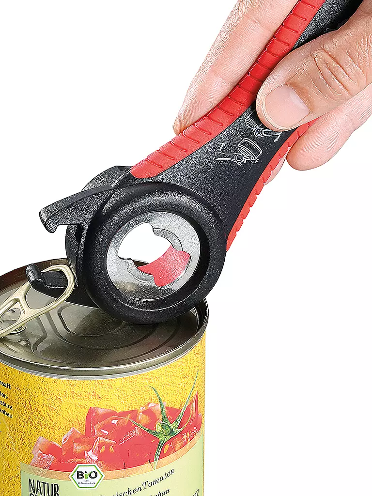 KÜCHENPROFI | Apribottiglie universale BUTLER 14cm Nero | 
