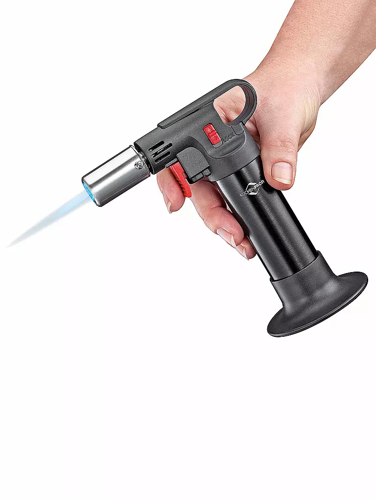 KÜCHENPROFI | Cannello per flambé 15 cm CLASSIC | Nero