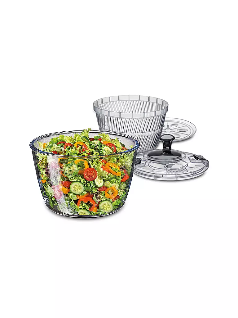 KÜCHENPROFI | Centrifuga per insalata FRESH | Trasparente