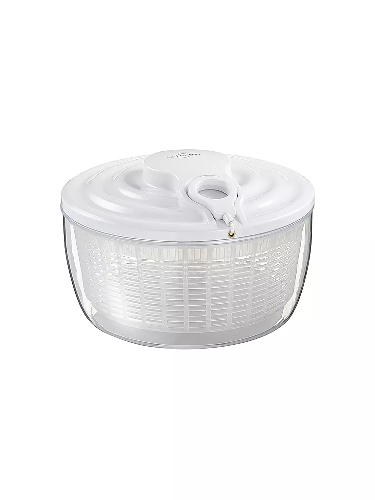 KÜCHENPROFI | Centrifuga per insalata WAVE 24 cm, plastica / bianco | Bianco