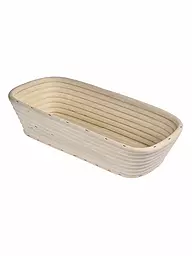 KÜCHENPROFI | Cestino per lievitazione rettangolare 40 cm | Marrone