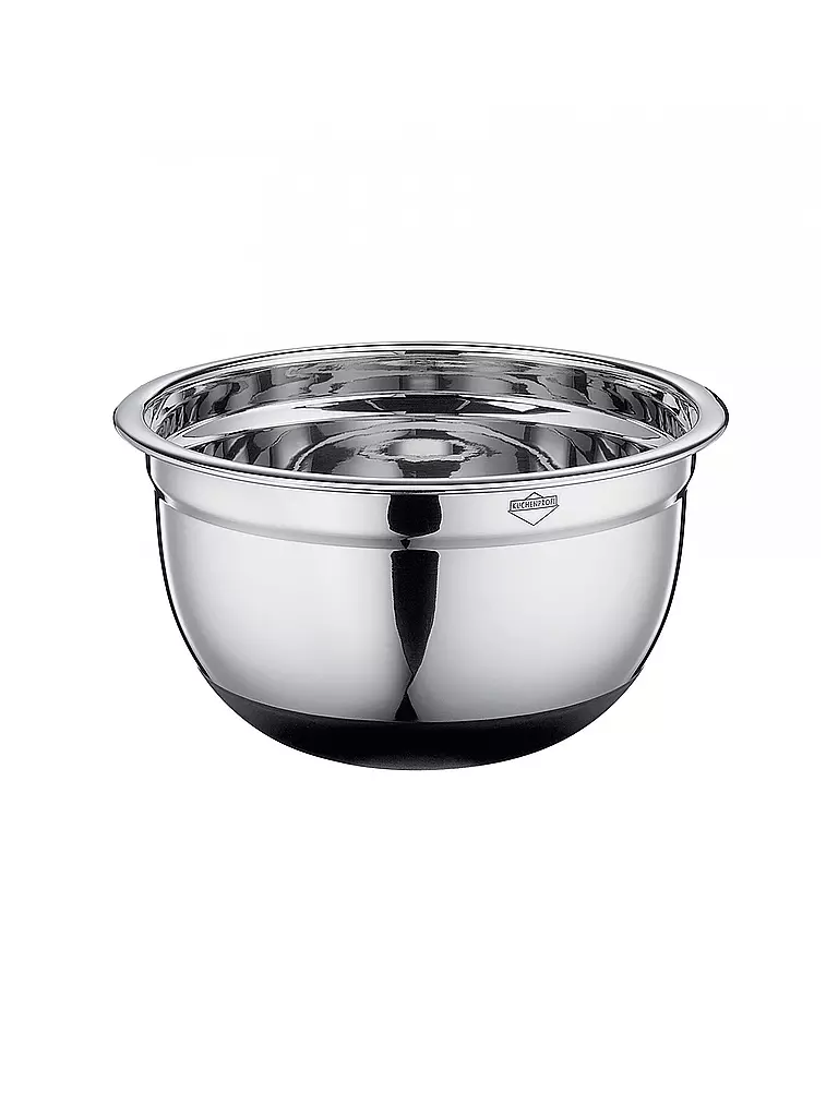 KÜCHENPROFI | Ciotola per mescolare 2,6 l (acciaio inossidabile/silicone) | Argento