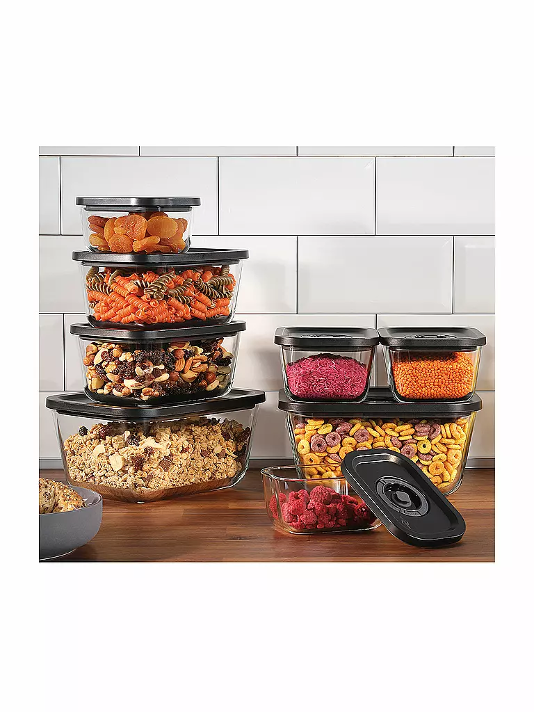 KÜCHENPROFI | Contenitore sottovuoto EASYFRESH S 0,5L | Nero