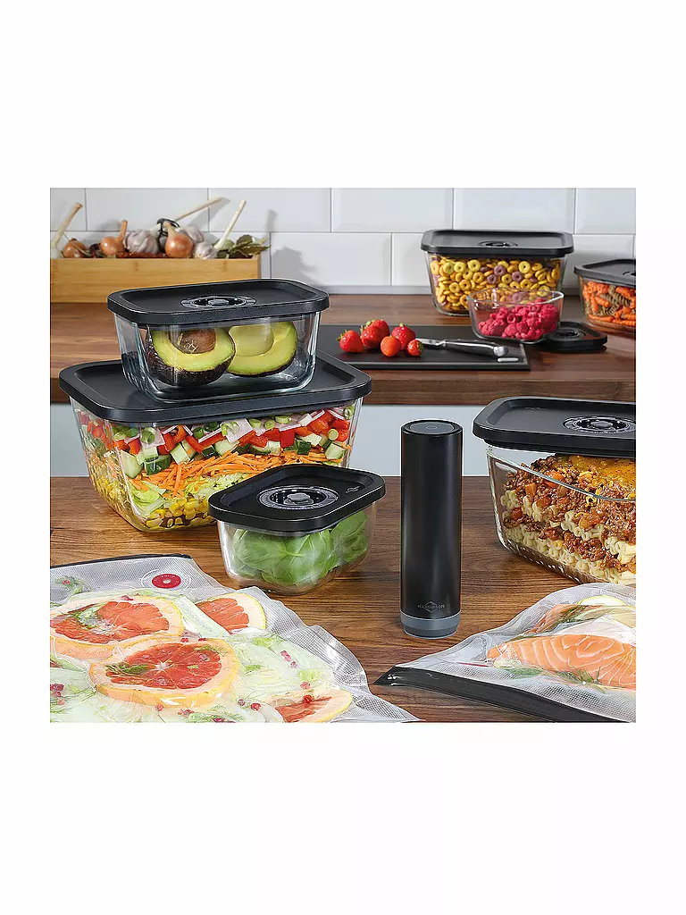 KÜCHENPROFI | Contenitore sottovuoto EASYFRESH S 0,5L | Nero