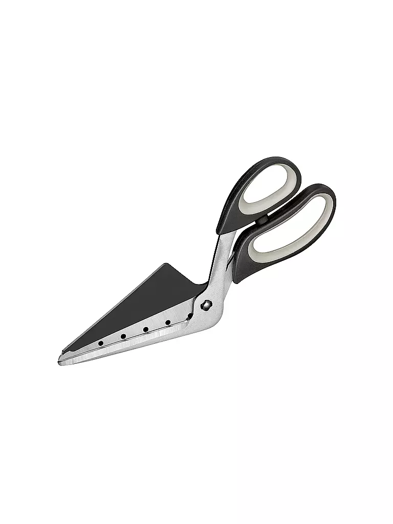 KÜCHENPROFI | Forbici per pizza 27 cm acciaio inox / nero | Argento