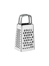 KÜCHENPROFI | Mini grattugia a quattro lati 8 cm in acciaio inox | Argento