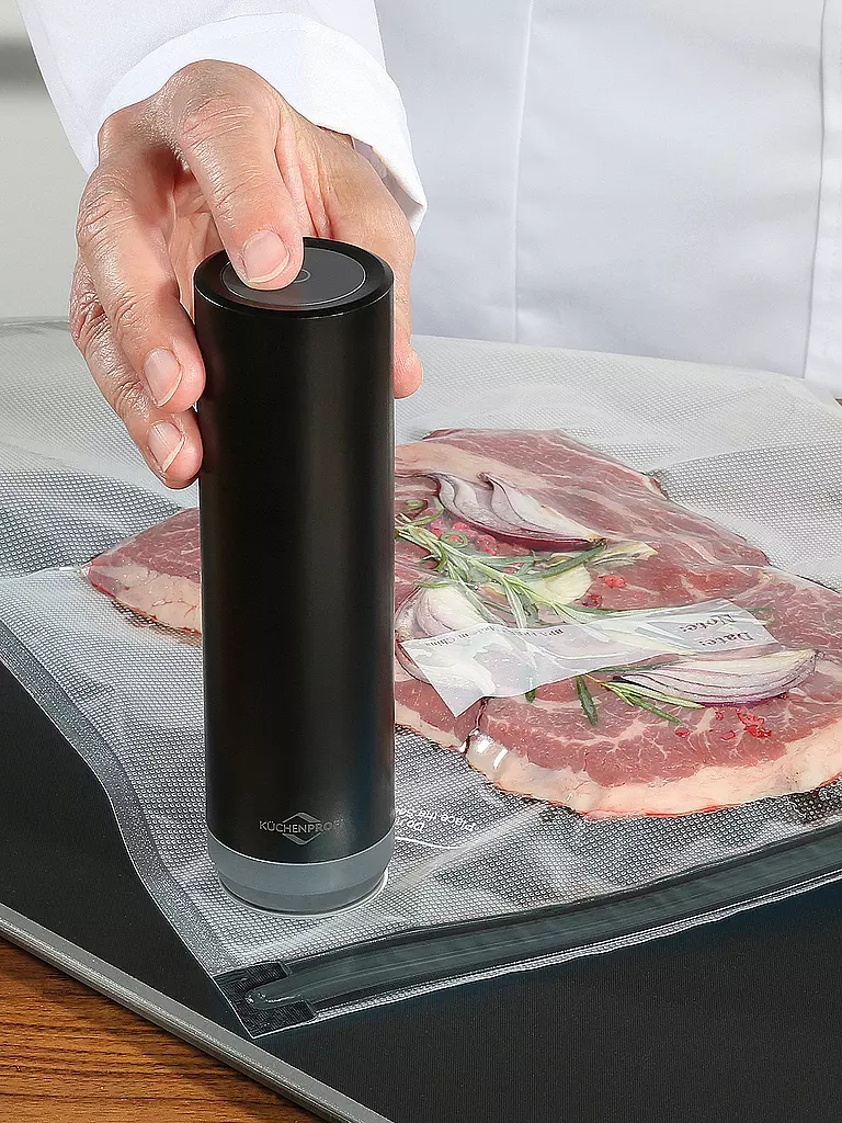KÜCHENPROFI | Pompa per vuoto EASYFRESH elettrica Nera | 