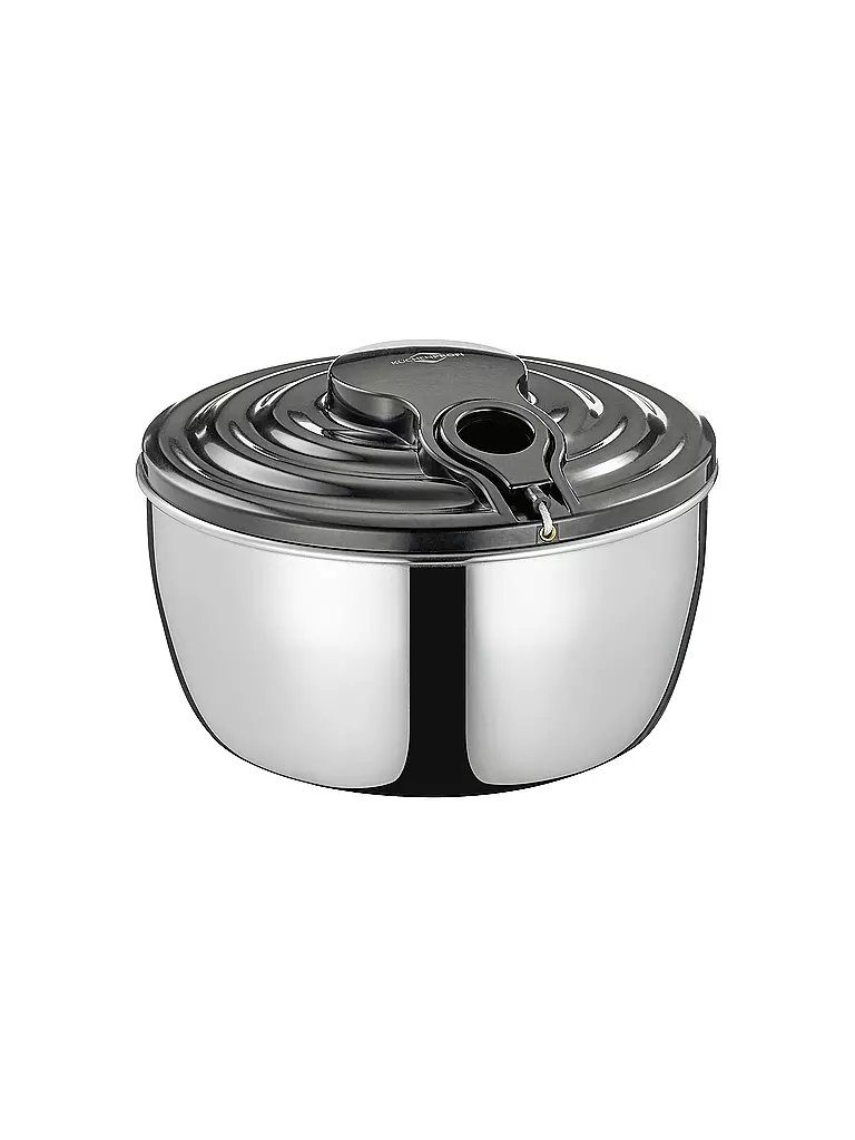 KÜCHENPROFI | Salad Spinner WAVE 24,5 cm in acciaio inox | Argento