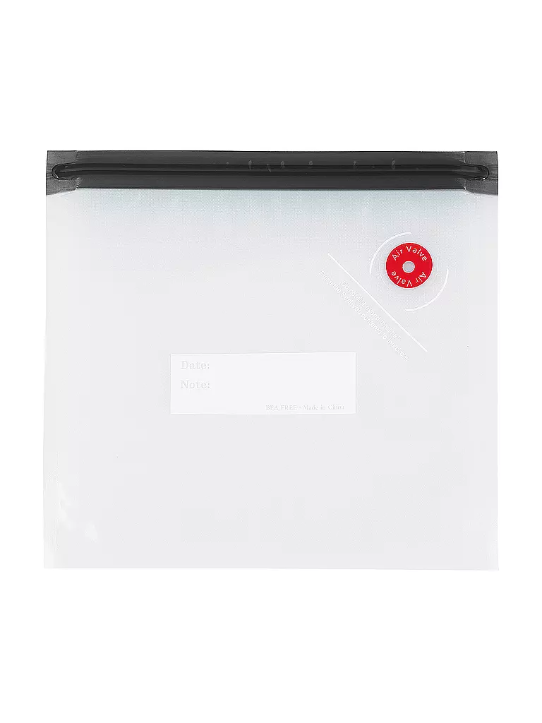 KÜCHENPROFI | Set da 10 sacchetti per sottovuoto 22x21 cm EASYFRESH | Nero