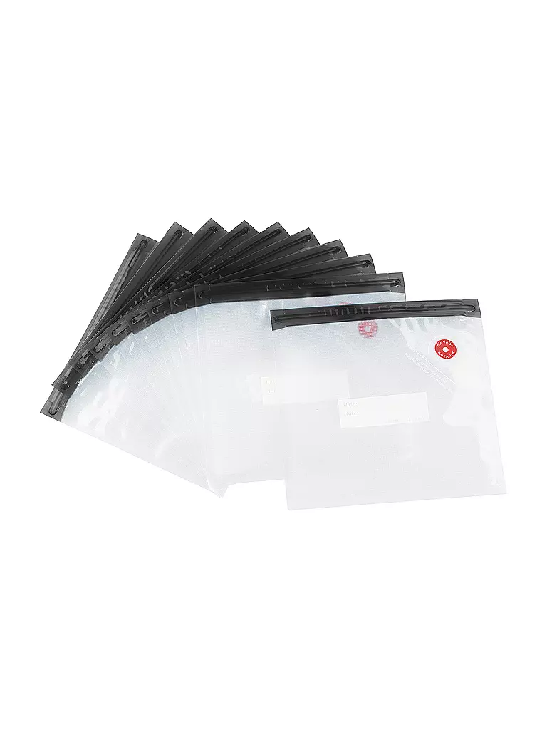 KÜCHENPROFI | Set da 10 sacchetti per sottovuoto 22x21 cm EASYFRESH | Nero