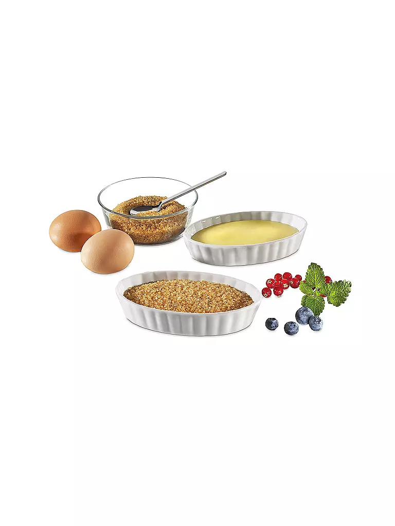 KÜCHENPROFI | Set di 6 ciotole per crème brûlée | 