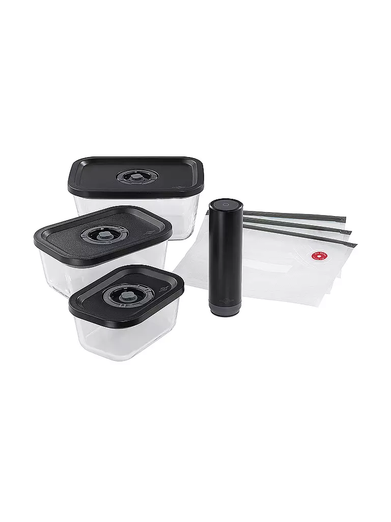 KÜCHENPROFI | Set di avviamento sottovuoto 7 pezzi EASYFRESH | Nero