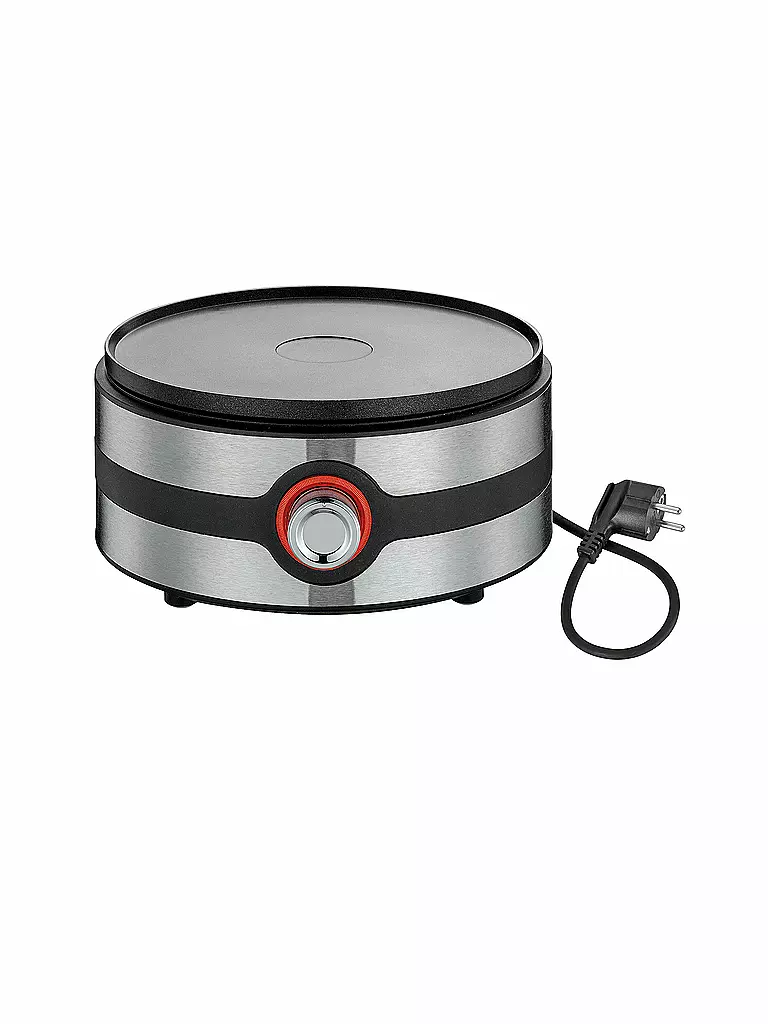 KÜCHENPROFI | Set per fonduta BASEL elettrico in acciaio inox | Argento