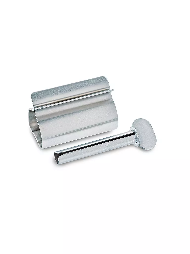 KÜCHENPROFI | Spremitubo in acciaio inox / nero | Argento