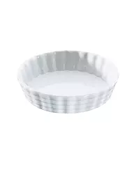 KÜCHENPROFI | Stampo per tartellette BURGUND 12 cm | Bianco