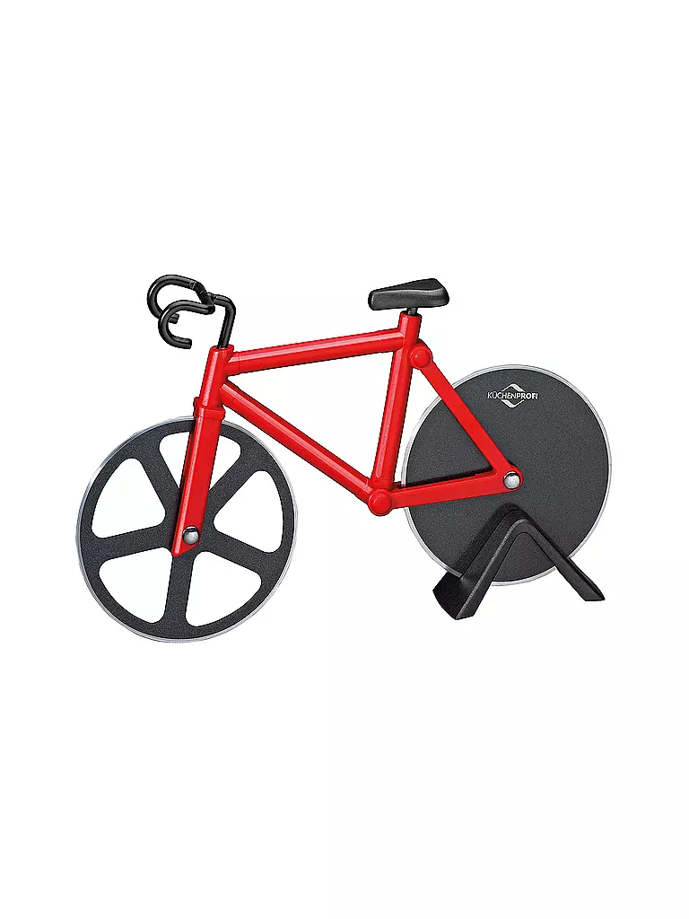 KÜCHENPROFI | Tagliapizza BIKE Rosso/Nero | Rosso